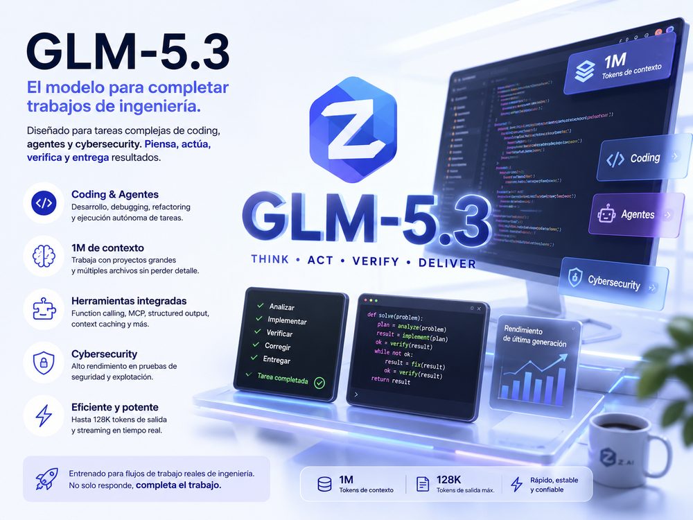 GLM-5.3: el modelo que quiere convertir a la IA en un ingeniero autónomo