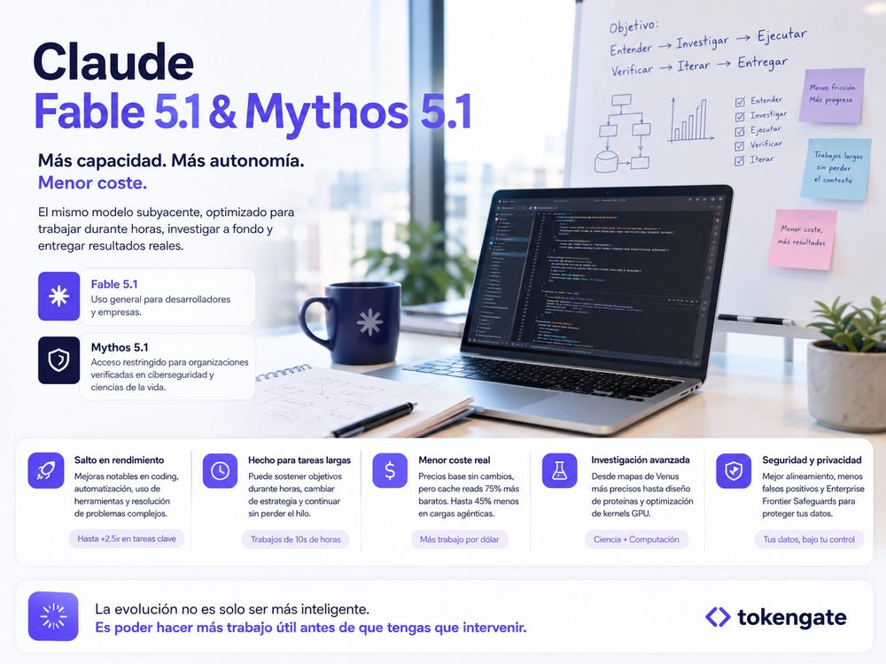 Claude Fable 5.1 y Mythos 5.1